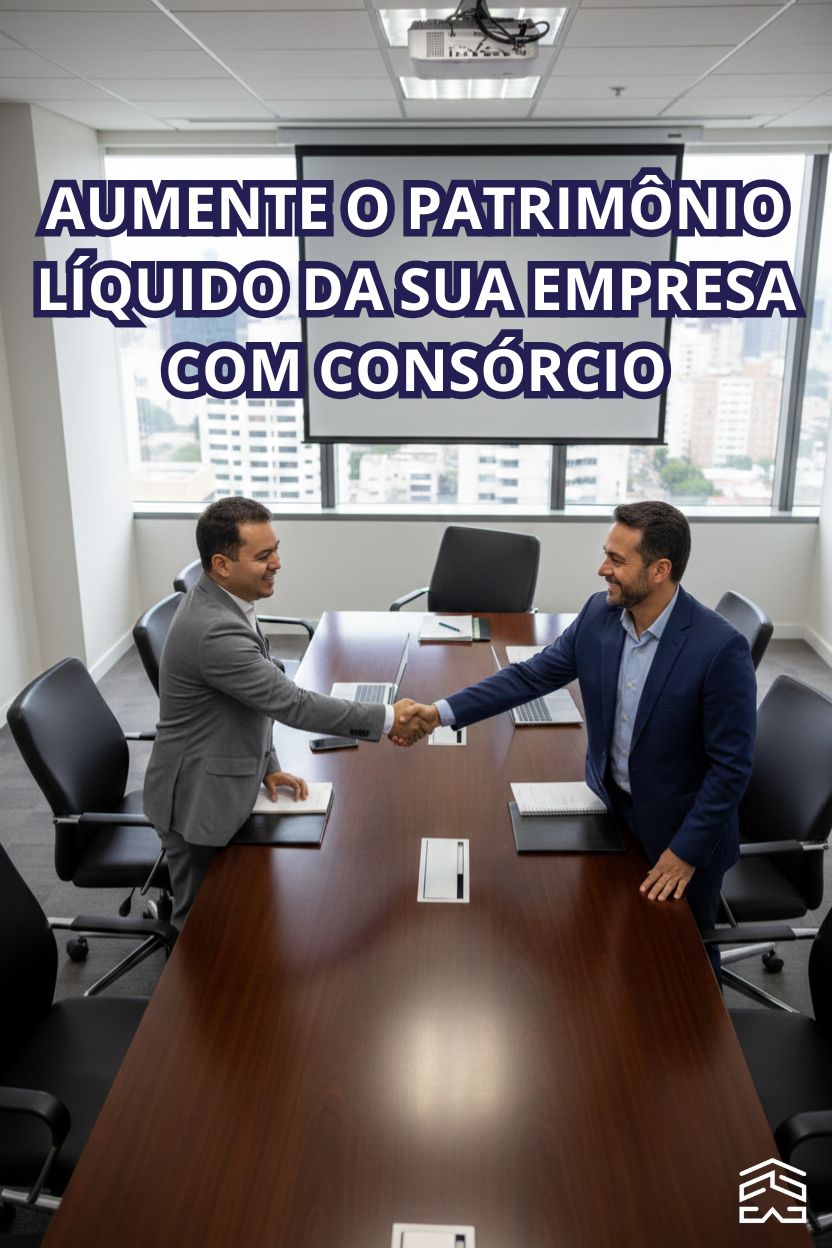 Aumente o patrimônio líquido da sua empresa com consórcio