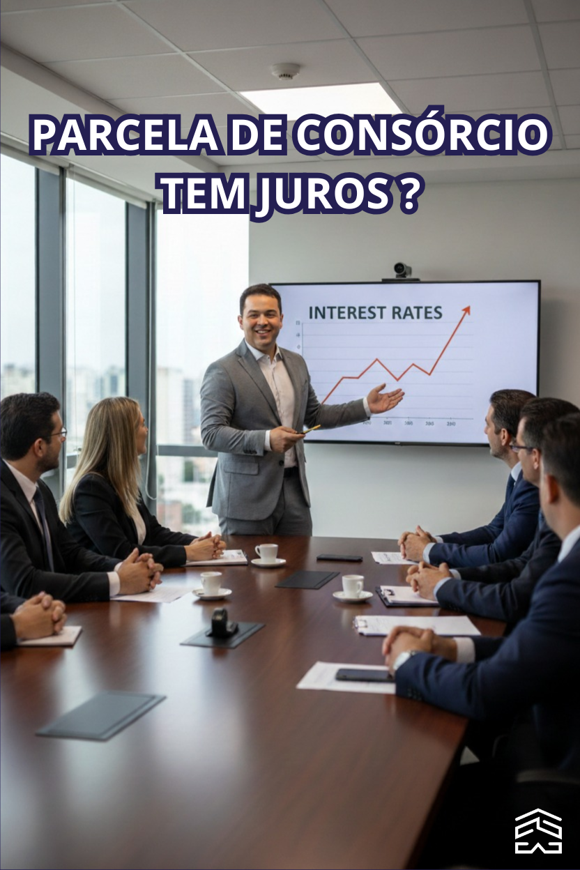 Parcela de Consórcio tem Juros ?