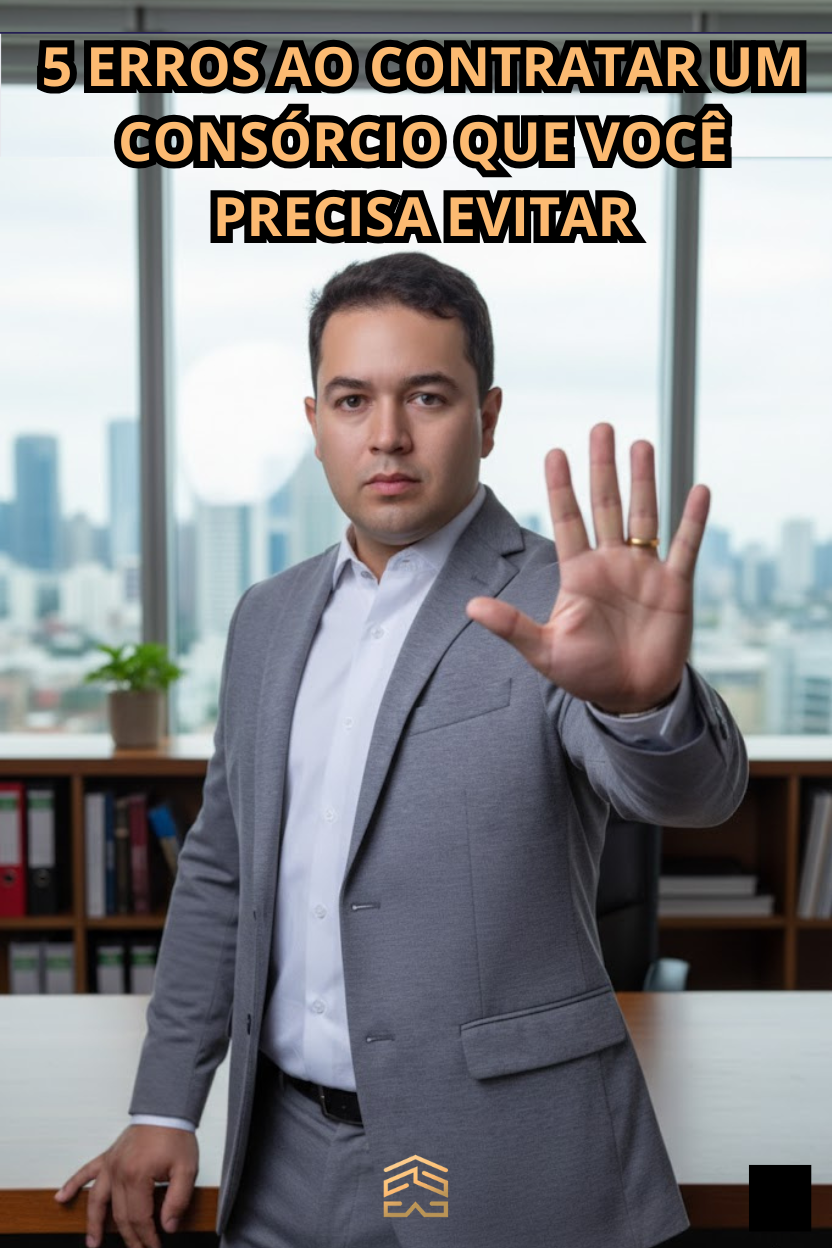 5 erros ao contratar um consórcio que você precisa evitar