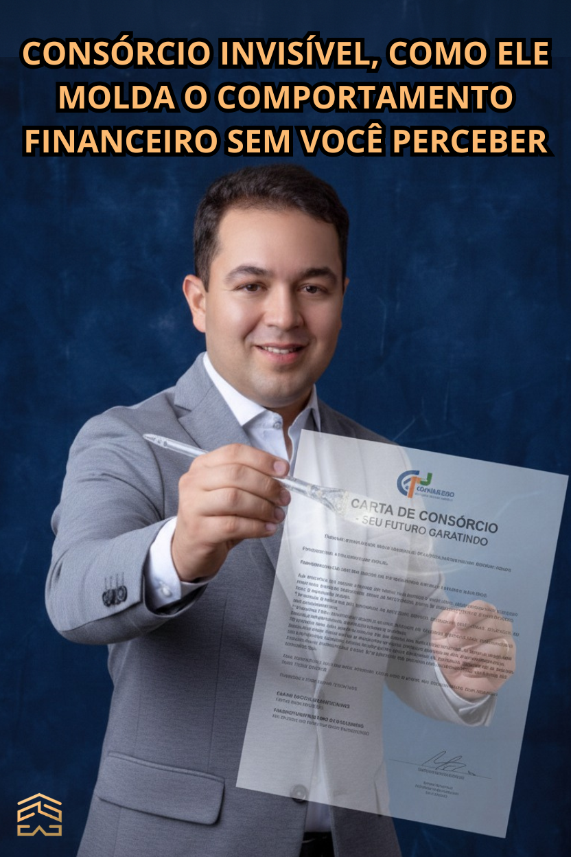 O Consórcio Invisível, como ele molda o comportamento financeiro sem você perceber